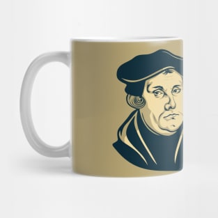 Quote from theologian and reformer Martin Luther Mug